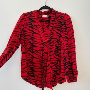 Red Rixo Blouse XS